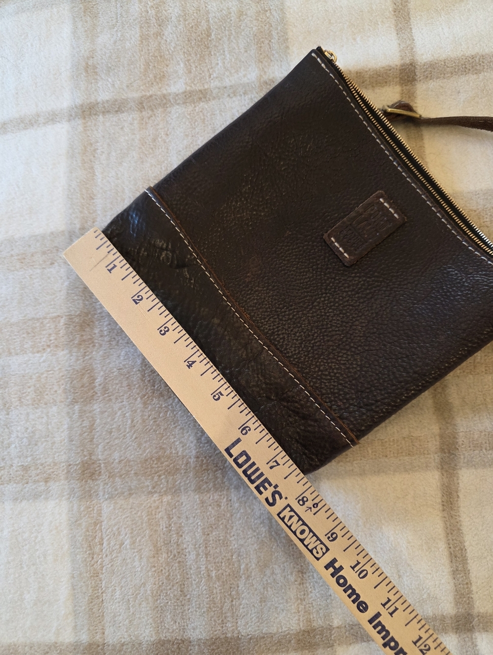Portland Leather Crossbody Bag - Picture 8 of 12